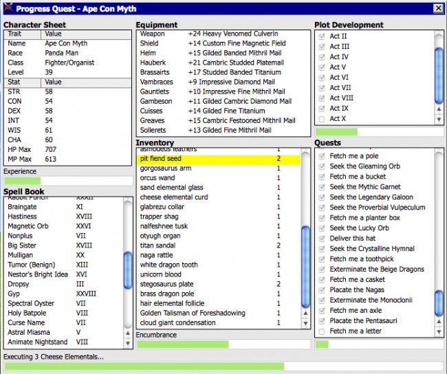 ProgressQuest