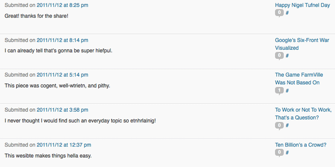SpamComments1 spam comments